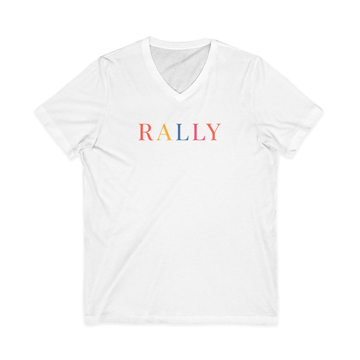 RALLY v-neck tee